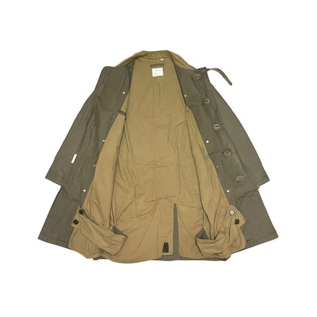 【USED】HELMUT LANG 1999 LINE PAINT FIELD COAT KHAKI