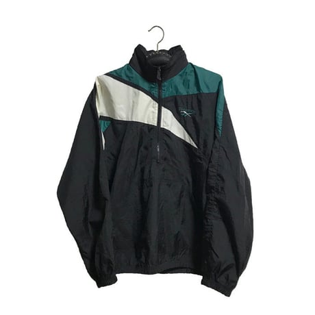 【USED】90'S REEBOK VECTOR NYLON PULLOVER