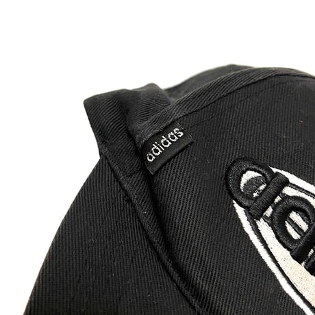 【USED】90's adidas OVAL LOGO EMBROIDERY CAP