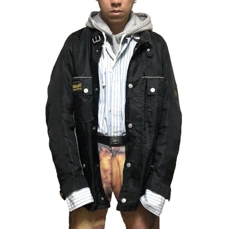 【USED】BELSTAFF MOTOR CYCLE NYLON JACKET