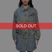 【USED】90's GUESS JEANS 91-B Inspired Denim Work Jacket
