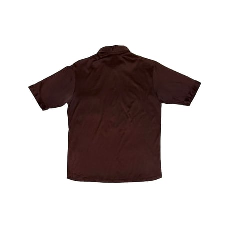 【USED】90's-00's miu miu HALF BUTTON POLO SHIRT