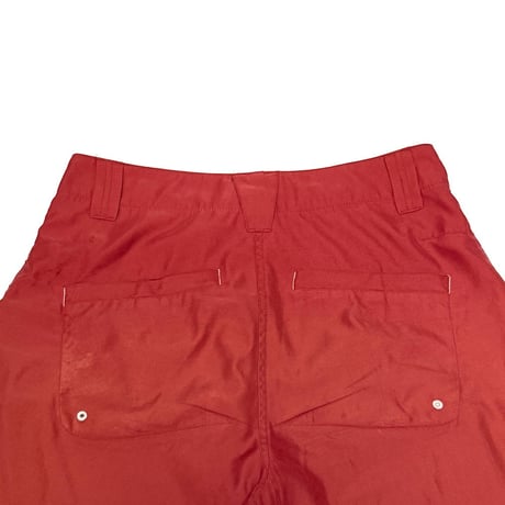 【USED】00's OAKLEY SOFTWARE SHORTS GRADATION RED