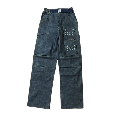 【USED】CYBERDOG LONDON BAGGY DENIM PANTS