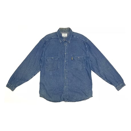 【USED】90's ARAMNI JEANS Dungaree Shirt
