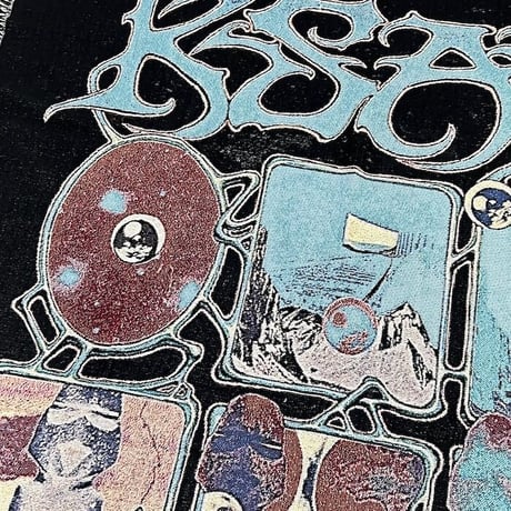 【KONBINI REPRODUCT】WOVEN BLANKET "KSAN SF RADIO POSTER"