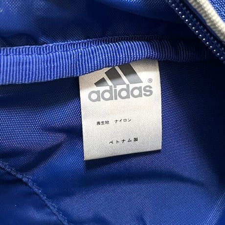 【USED】00'S ADIDAS ONE SHOULDER BODY BAG BLUE