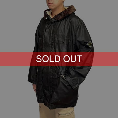【USED】STONE ISLAND by Paul Harvey 1999AW LAMINATED JACKET