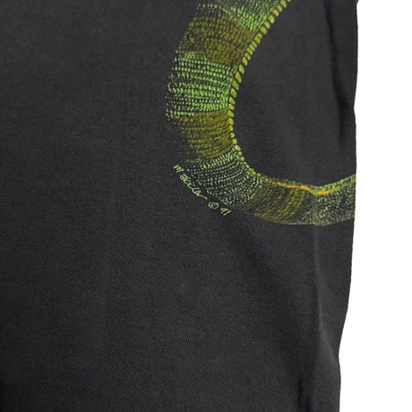 【USED】90's San Diego Zoo GREEN IGUANAS T-SHIRT