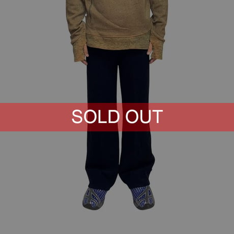 【USED】80's ellesse CORDUROY BOOTCUT EASY PANTS