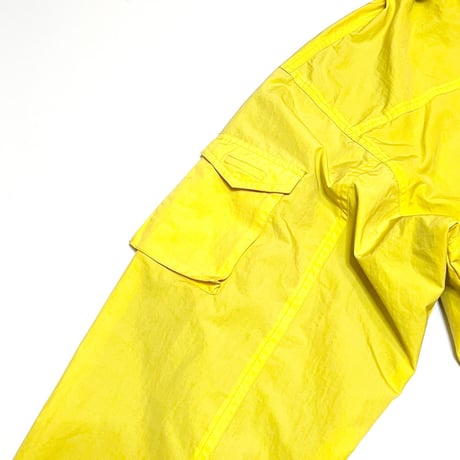 【USED】90's CHAPS RALPH LAUREN HALF ZIP PULLOVER JACKET YELLOW