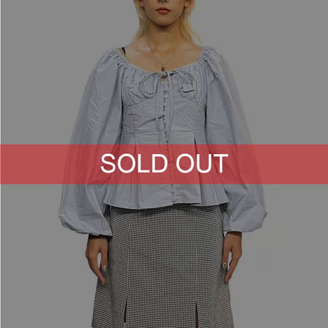 【USED】140 Avenue BALLOON SLEEVE BLOUSE
