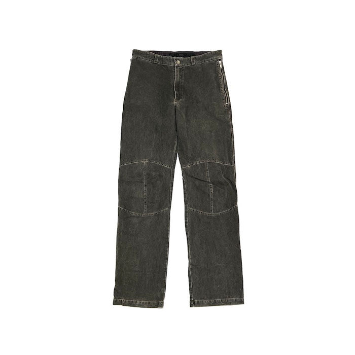 パンツ 00s archive bondage flare denim 00*s Obelisk Archive Fringe Flare Jeans obelisk archive