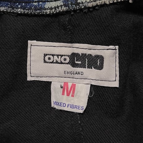 【USED】80's ONO eno ENGLAND SHORT JACKET BLACK