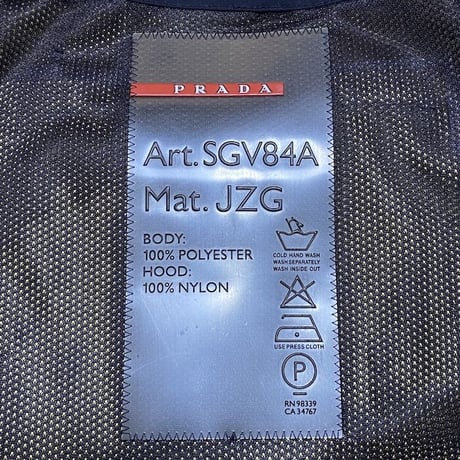 【USED】00'S PRADA SPORT GORE-TEX JACKET