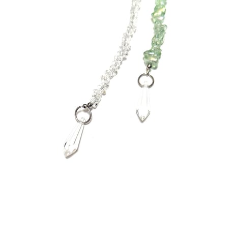 【LIBeRté】Rose charm bees necklace