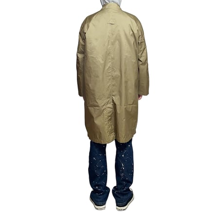 【USED】00's ARMANI JEANS NYLON LONG COAT