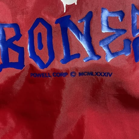 【USED】80'S-90'S  POWELL PERALTA RAT BONES COACH JACKET