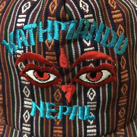 【USED】NEPAL EMBROIDERY CAP