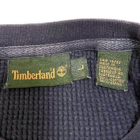 【USED】90'S TIMBERLAND THERMAL L/S T-SHIRT