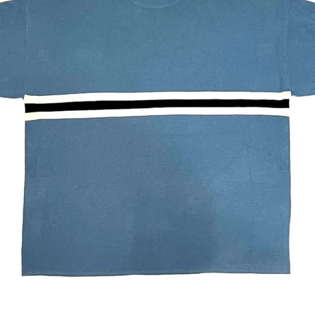 【USED】90's STUSSY LINE COTTON KNIT SWEATER MADE IN AUSTRALIA