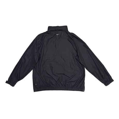 【USED】00's NIKE Minimal Half-Zip Anorak Jacket Black