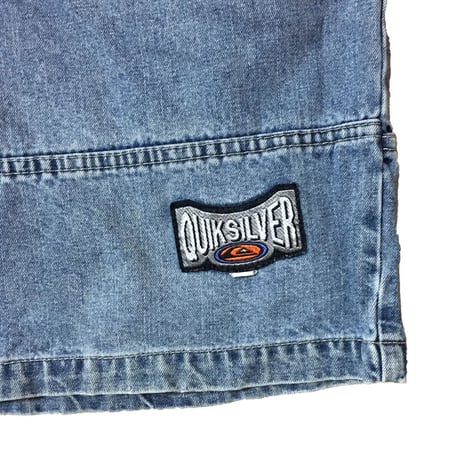 【USED】80'S QUIK SILVER DENIM SHORTS