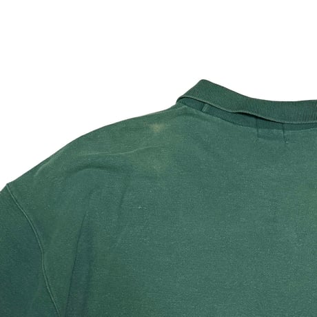 【USED】90's OLD GAP Classic Rugby Pullover Forest Green