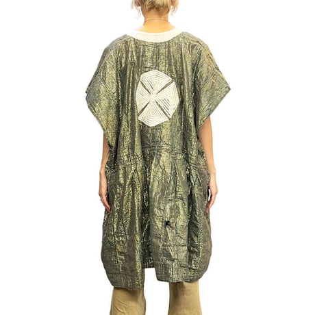 【USED】VINTAGE AFRICAN FUGU BATAKARI SMOCK JACKET GLITTER