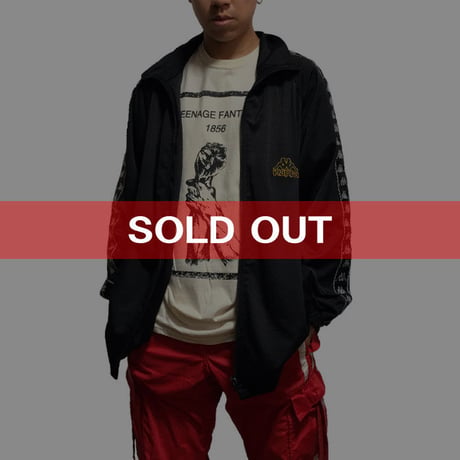 【USED】90'S KAPPA TRACK JACKET BLACK