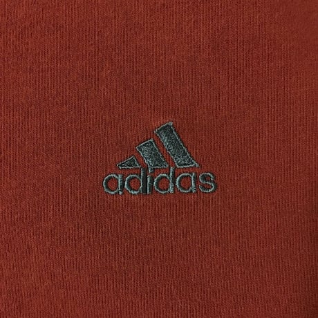 【USED】90'S ADIDAS SWEATSHIRT REDDISH BROWN