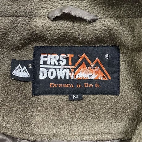 【USED】90'S-00'S FIRST DOWN FLEECE JACKET