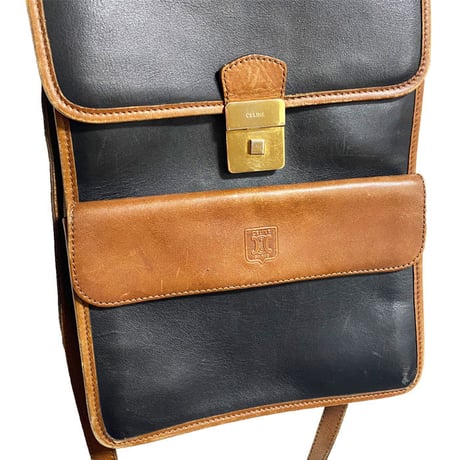 【USED】80'S  CELINE SHOULDER BAG