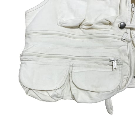 【USED】FISHERMAN CANVAS VEST