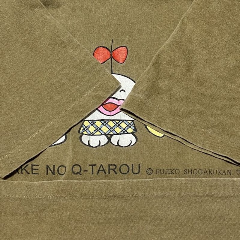 USED】90'S OBAKE NO Q-TAROU T-SHIRT | KONBINI USED】90'S OBAKE NO Q-TAROU T-SHIRT | KONBINI