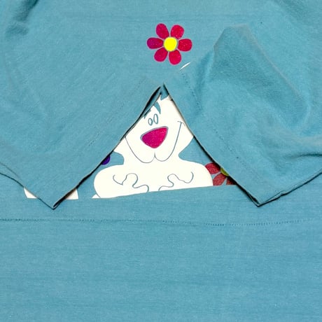 【USED】80's I'M NOT FAT. I'M JUST FLUFFY! RABBIT T-SHIRT