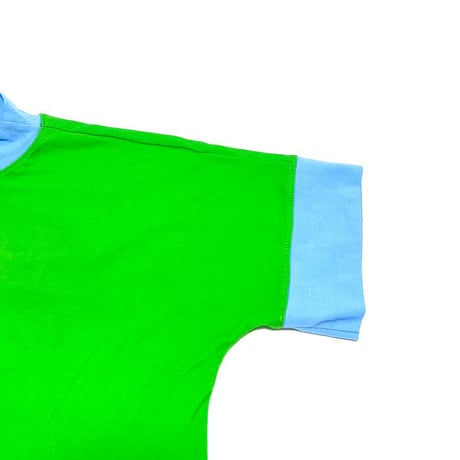 【DEAD STOCK】 90'S W.&L.T. PUK PUK T-SHIRT GREEN