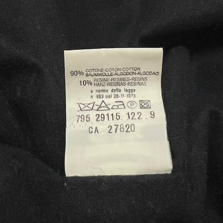 【USED】HELMUT LANG 1997 FIELD COAT NAVY
