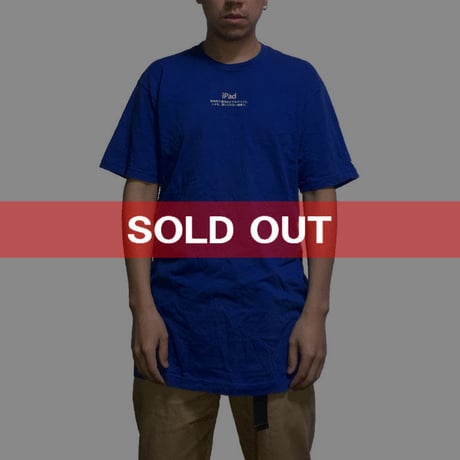 【USED】APPLE STORE STAFF T-SHIRT "iPad"