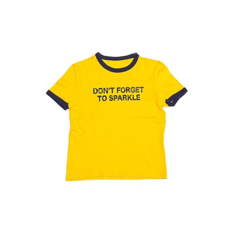 【USED】00's DON'T FORGET TO SPARKLE CHIBI T-SHIRT