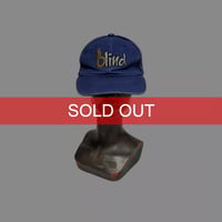 【USED】90's blind skateboards CAP SLATE BLUE