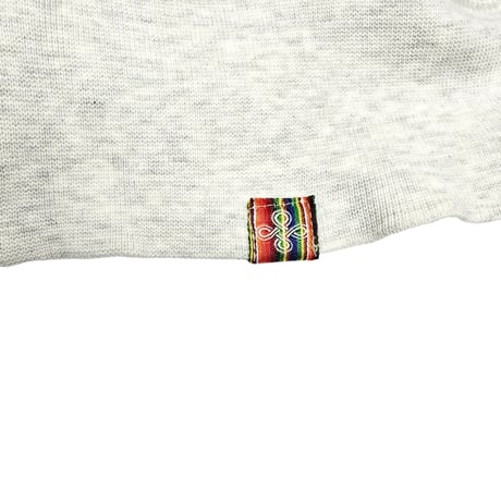 【USED】00's NIKE "One Faith" Cosmic Mountain Sweatshirt with Fade & Damaged Rib