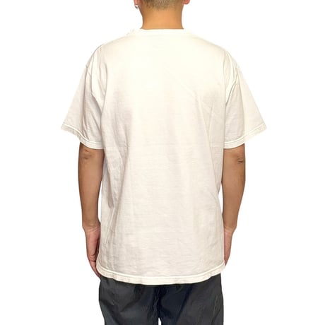 【USED】90's STUSSY TURNTABLE PHOTO T-SHIRT