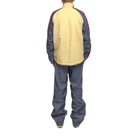 【USED】00's EURO NIKE Tricolor Nylon Track Suit Set