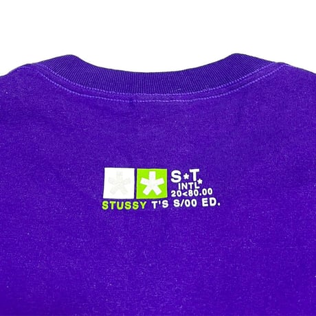 【DEAD STOCK】90'S-00'S STUSSY MOTOCROSS BIKE T-SHIRT