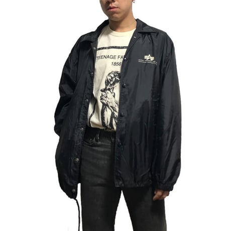 【USED】00'S ALPHA COACH JACKET BLACK