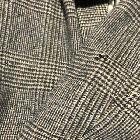 【USED】BROOKS BROTHERS OVERSIZED CAMEL HAIR CHECK JACKET