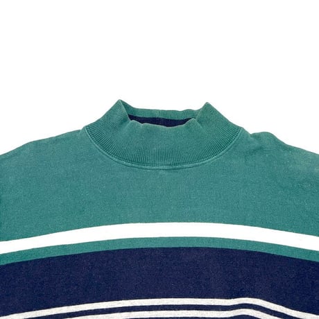 【USED】90'S L.L.BEAN L/S MOCK NECK TOP