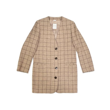 【USED】80'S STUDIO 0001 BY FERRE COLOR LESS WOOL JACKET
