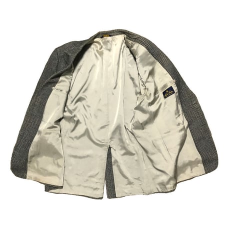 【USED】BROOKS BROTHERS OVERSIZED CAMEL HAIR CHECK JACKET